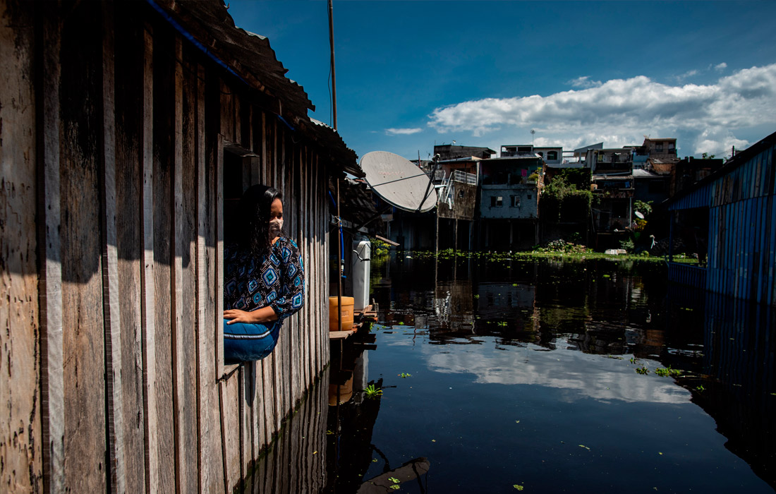 Уровень воды в притоке Амазонки Рио-Негро стал самым высоким почти за 120 лет