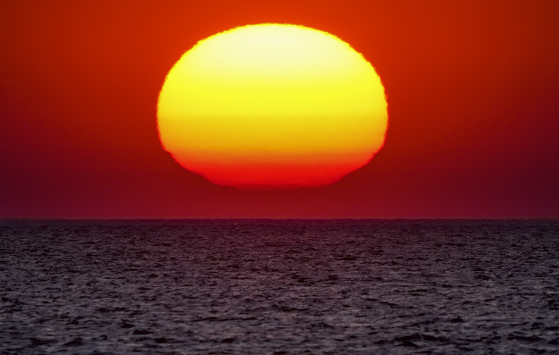 Восход солнца в Германии