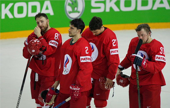 Четвертьфинал ЧМ по хоккею Россия - Канада