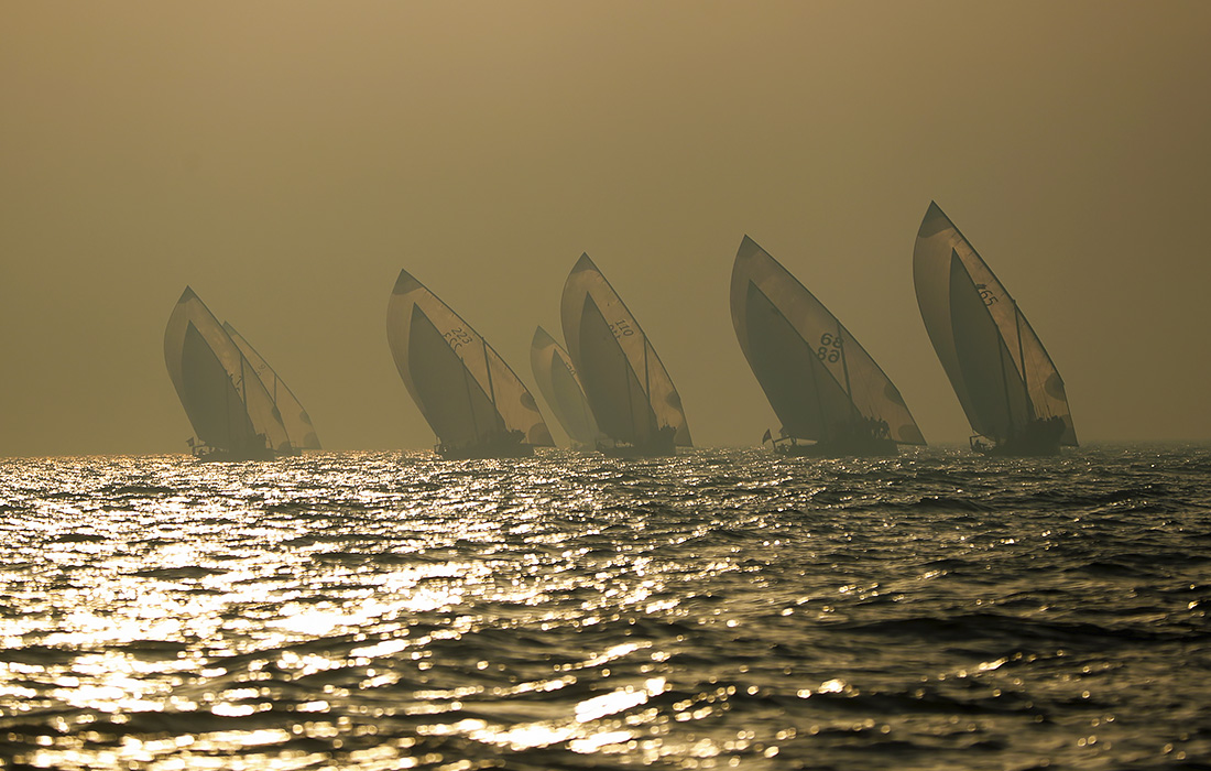 Гонка Al Gaffal Dhow в Дубае