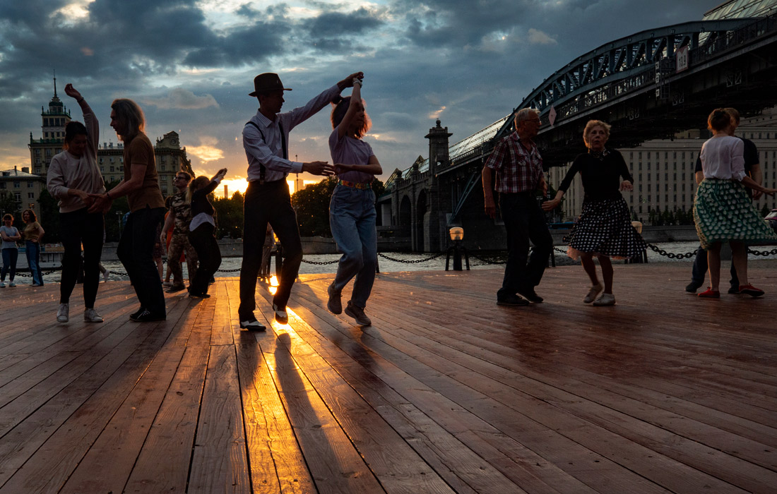 Закат в Москве