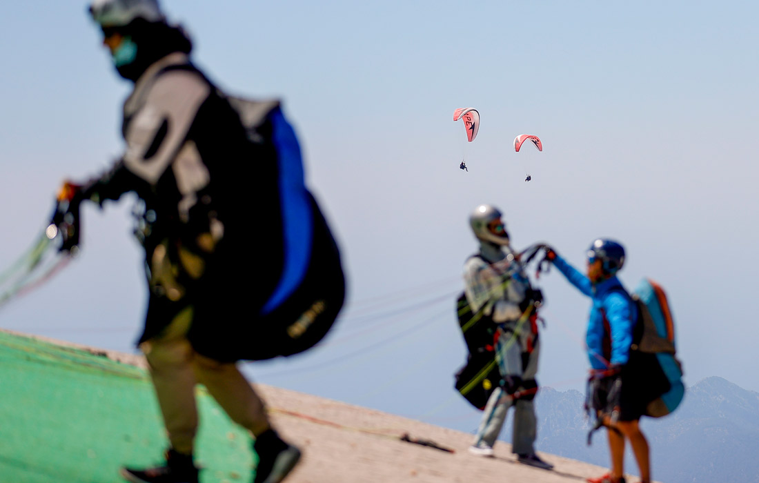 Полеты на параплане в Анталии