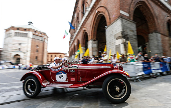 Ретрогонка "Милле милья" в Италии