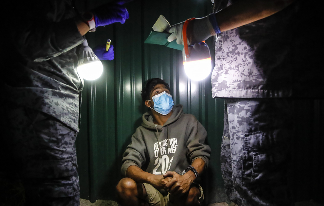 В Малайзии арестовали около 309 иммигрантов без документов