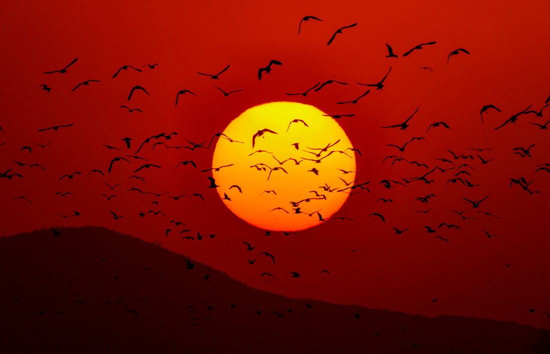 Закат над озером Ван, Турция