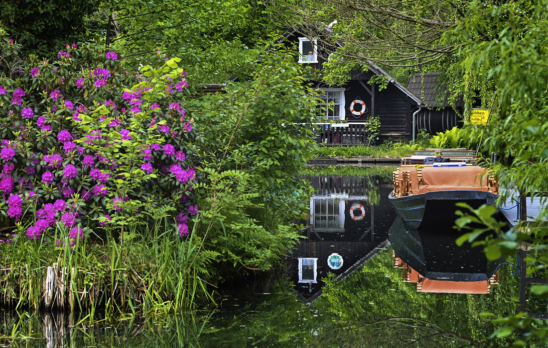 Около 1000 километров каналов проходят через популярное экскурсионное направление на юго-востоке земли Бранденбург, Германия
