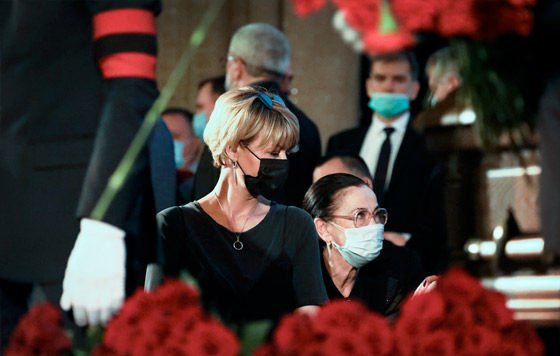 Прощание с Владимиром Меньшовым