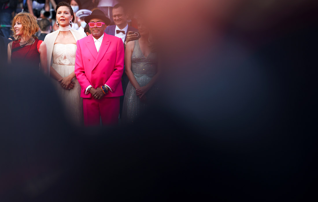 Певица Милен Фармер, актриса Мэгги Джилленхол, режиссер Спайк Ли