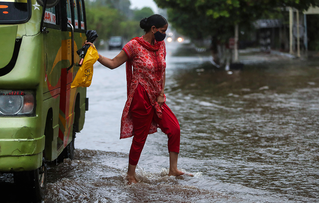 В Индии начался сезон муссонных дождей