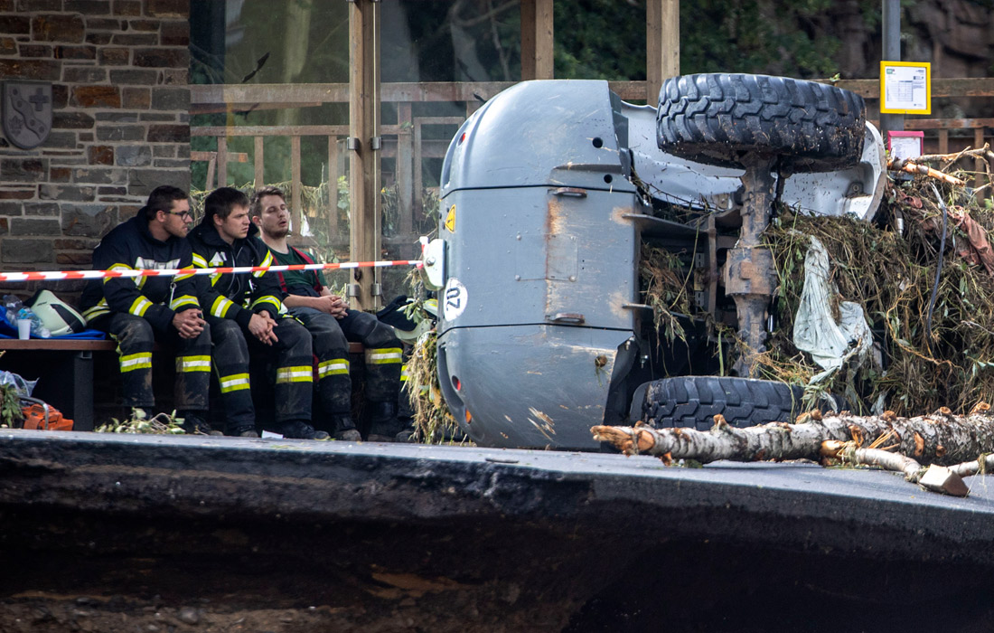 Сильные наводнения за последние дни унесли жизни 48 человек в Германии и Бельгии