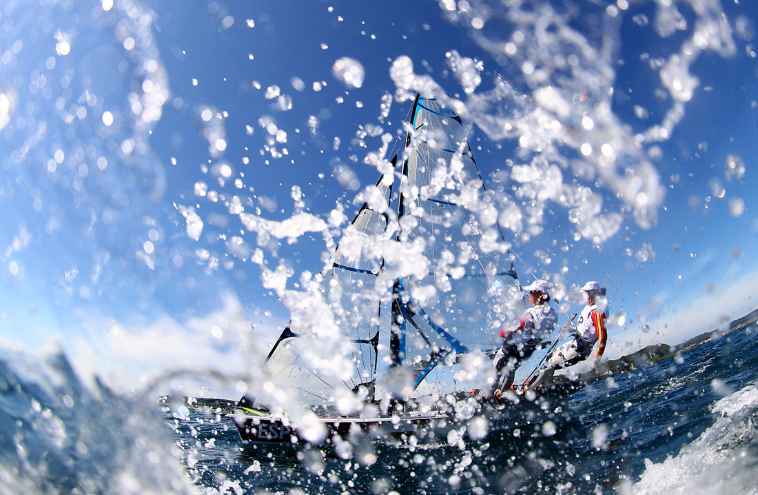 Подготовка к олимпийским соревнованиям по парусному спорту в Токио