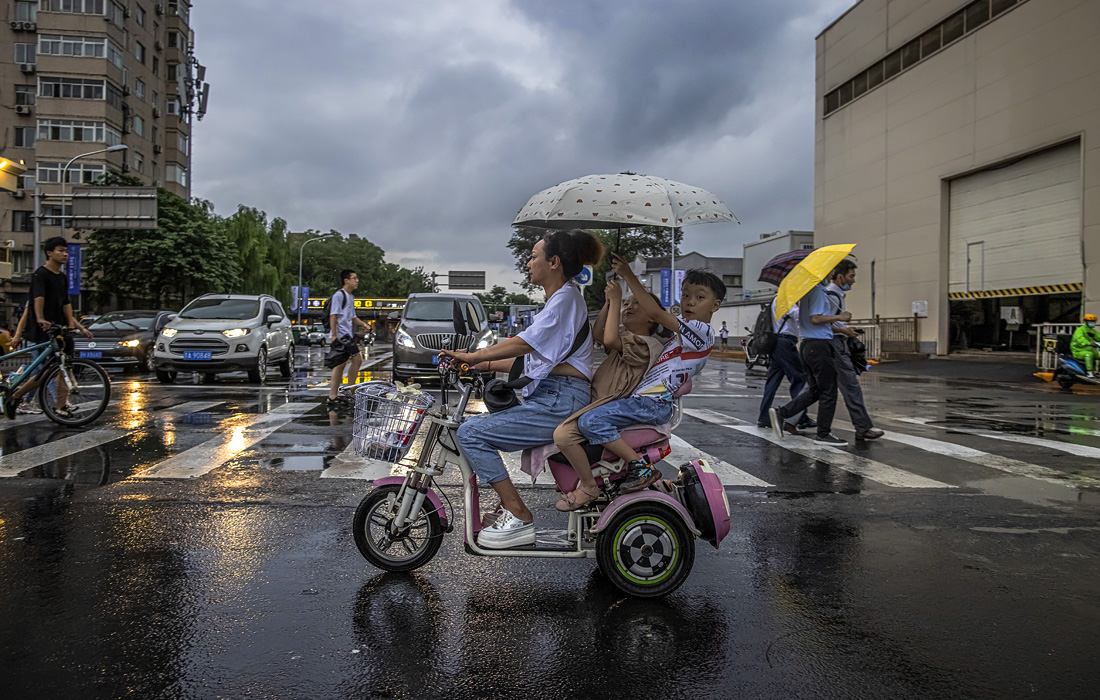 Сезон дождей в Пекине