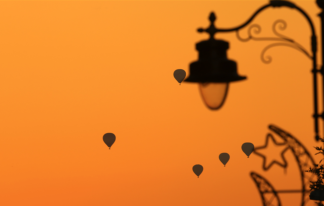 Восход солнца в Каппадокии