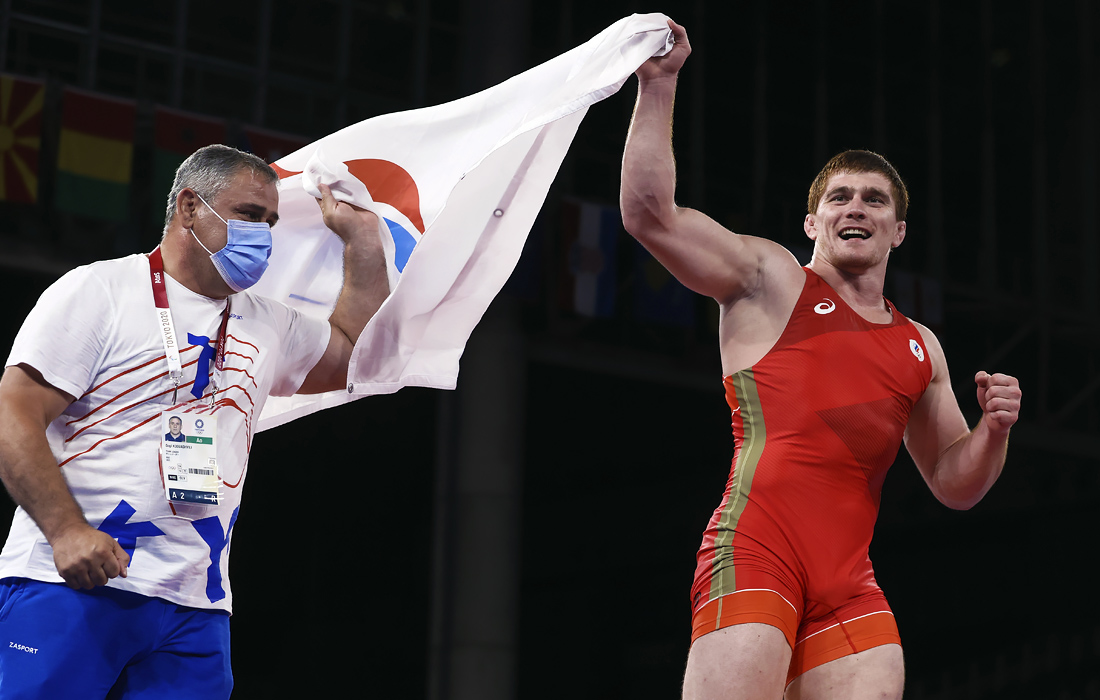 Муса Евлоев завоевал золото в греко-римской борьбе в весовой категории до 97 кг