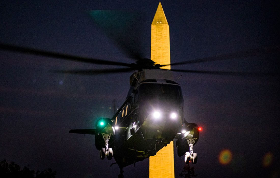 Президент США Джо Байден вернулся в Белый дом после длинных выходных в Уилмингтоне