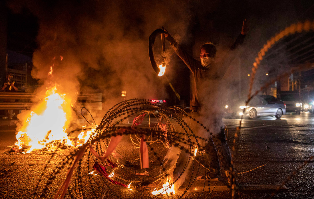 В Бангкоке продолжаются антиправительственные акции протеста