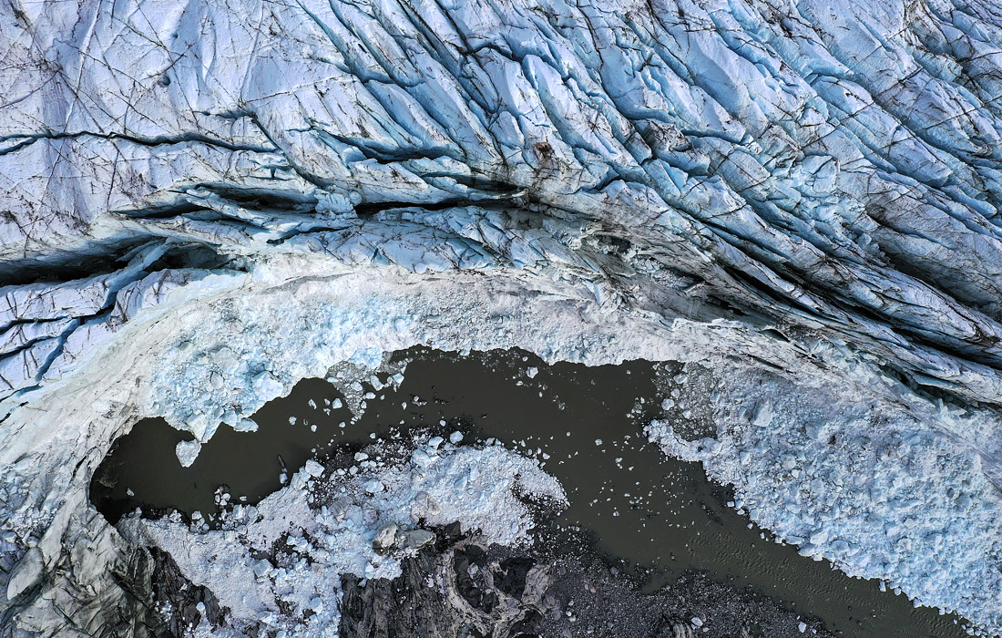 Ледник Рассела в Гренландии