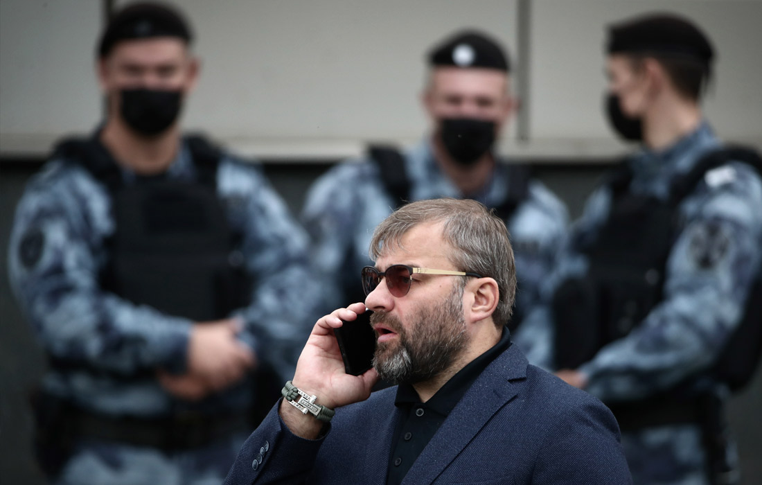 Актер Михаил Пореченков