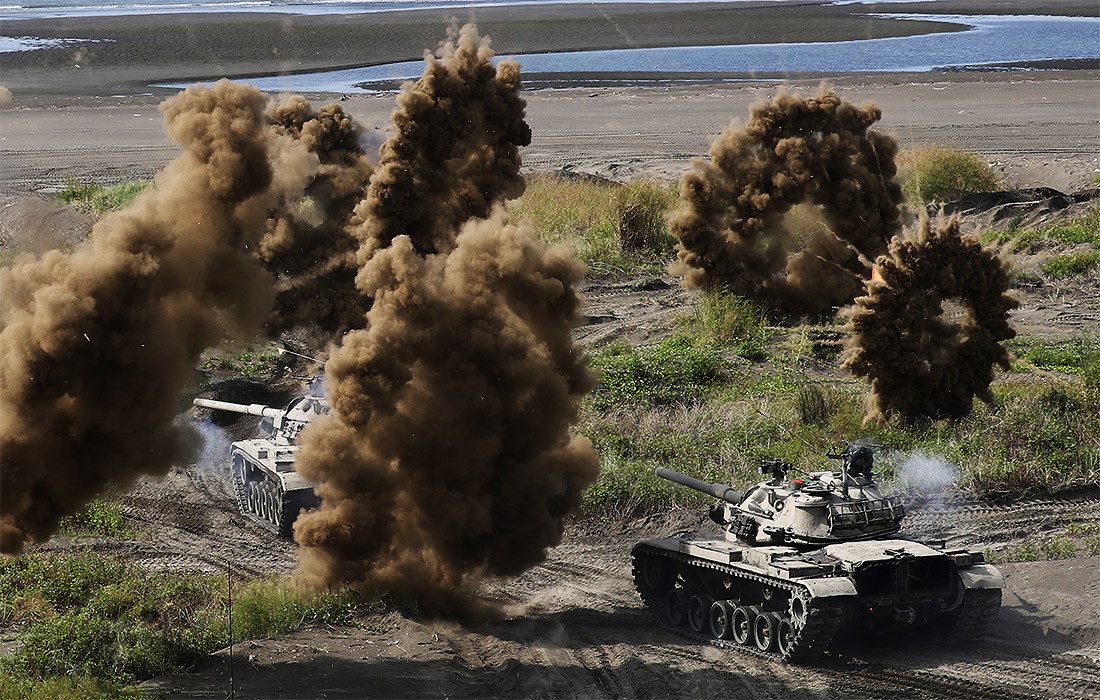 На Тайване снова идут военные учения