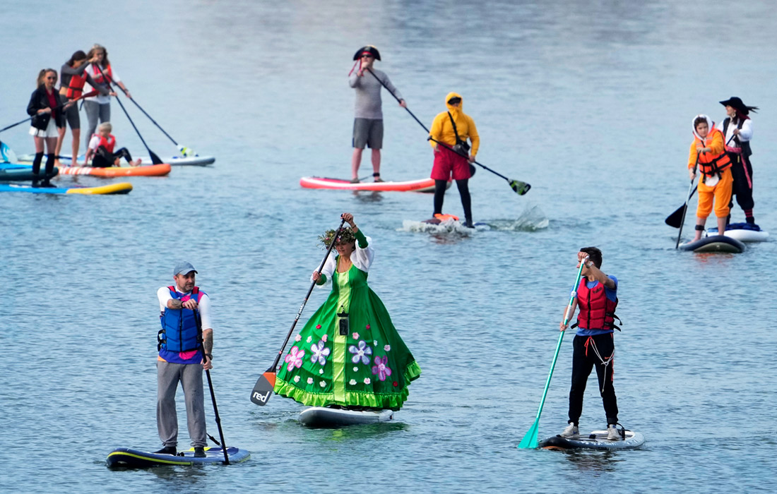 Фестиваль водных видов спорта "Открытая вода" в Москве