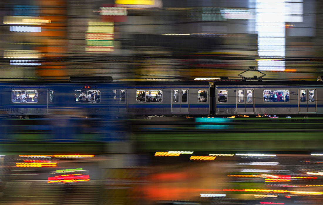 Наземное метро в Токио