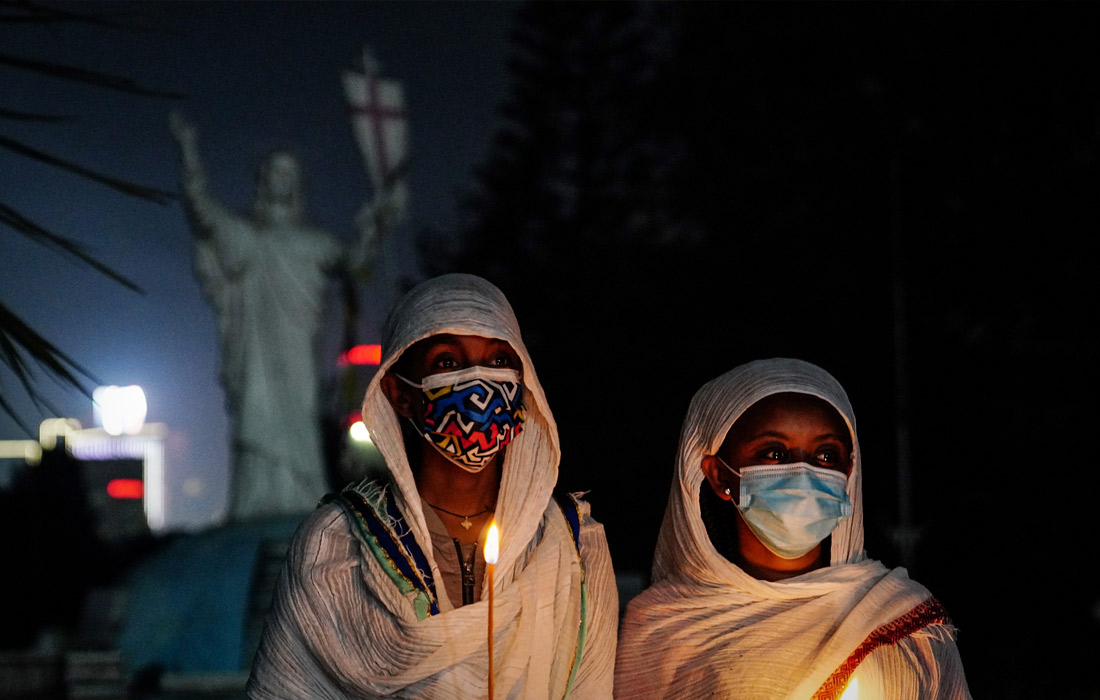 Эфиопские православные христиане отметили религиозный праздник Мескель