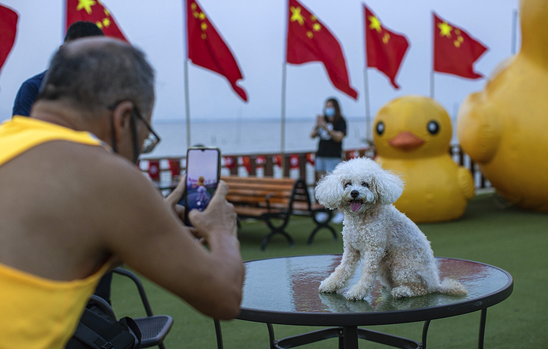 В Гонконге проходит подготовка к Национальному дню Китая