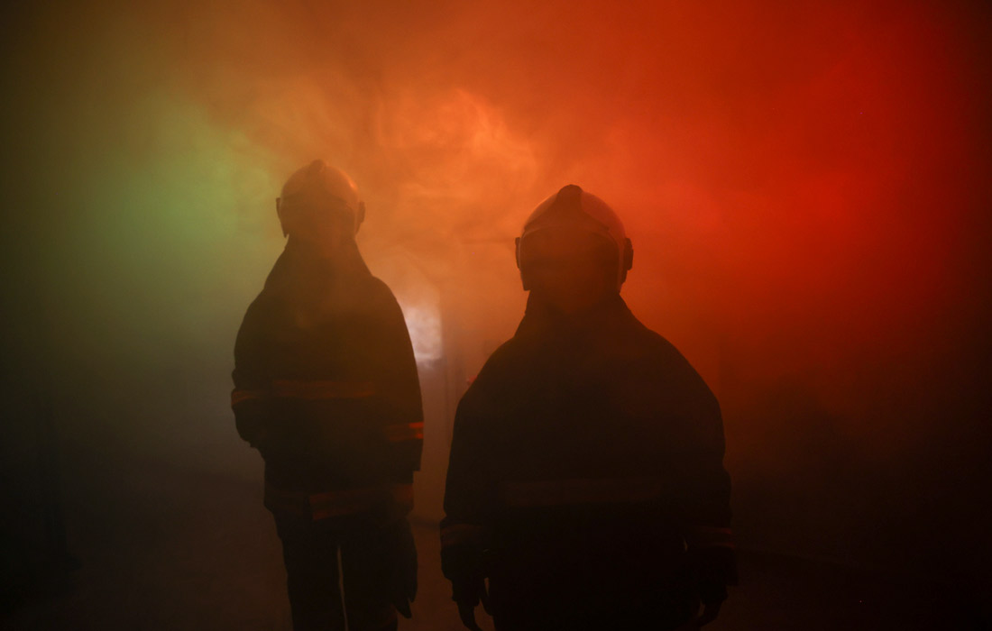 Женская пожарная бригада в Анкаре, Турция