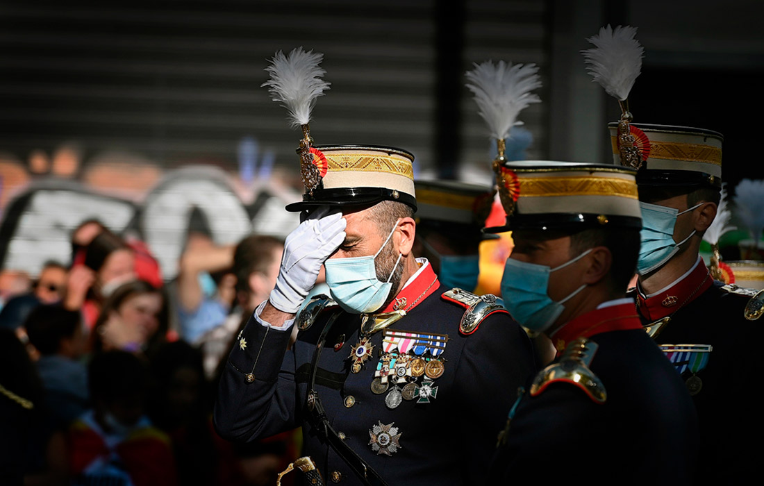 В Мадриде прошел военный парад по случаю Национального дня Испании