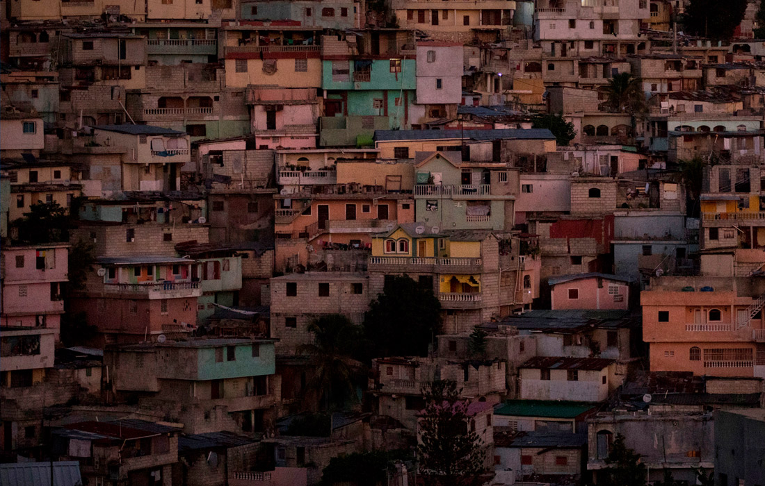 Район Жалюзи в столице Гаити Порт-о-Пренсе