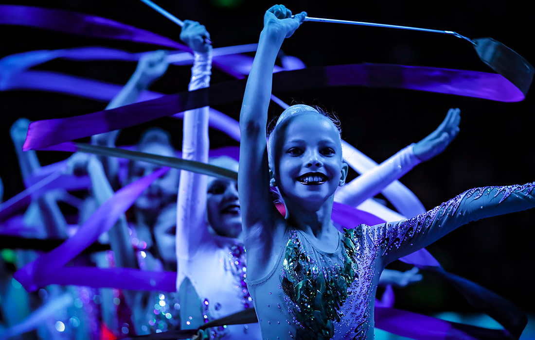 Открытие теннисного турнира "Кубок Кремля" в Москве