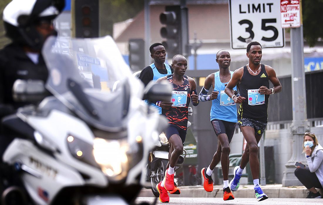 В Лос-Анджелесе прошел 36-й ежегодный марафон