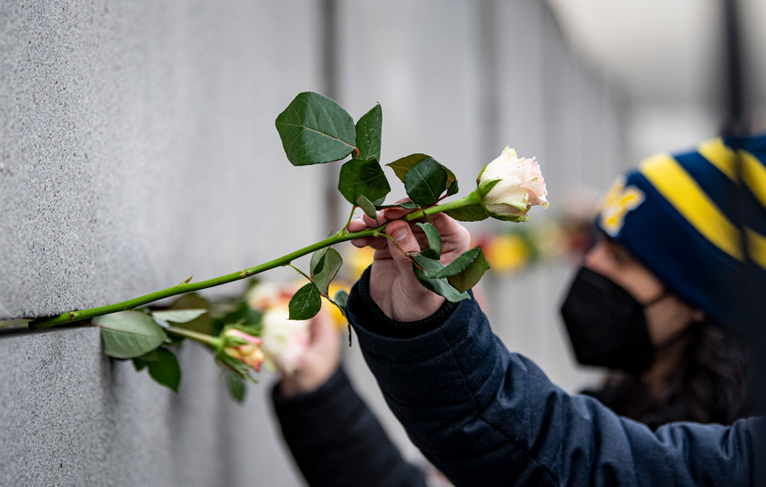 В Германии отметили 32-ю годовщину падения Берлинской стены