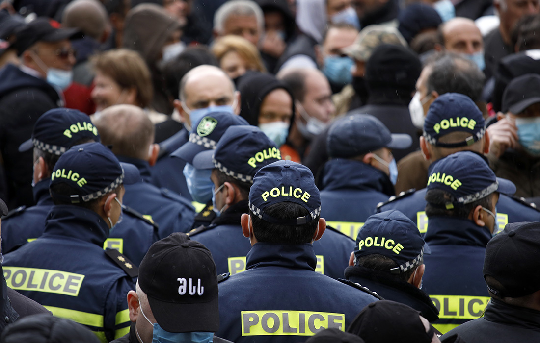 В Тбилиси прошел митинг в поддержку экс-президента Грузии Михаила Саакашвили
