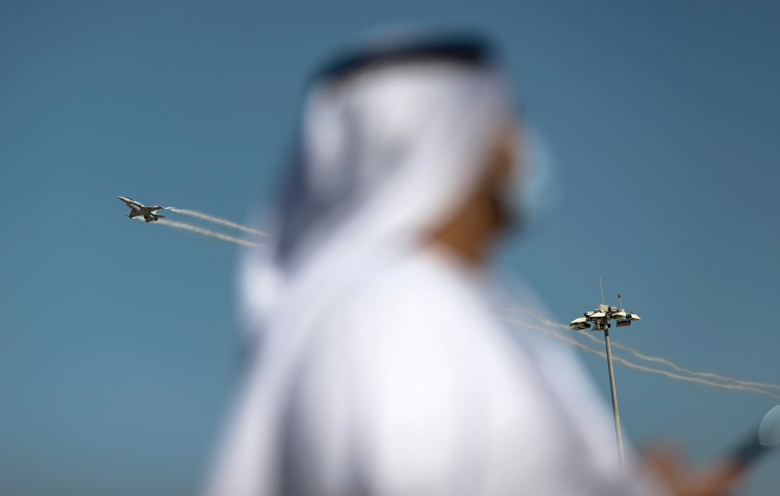 Истребитель F-16 ВВС ОАЭ