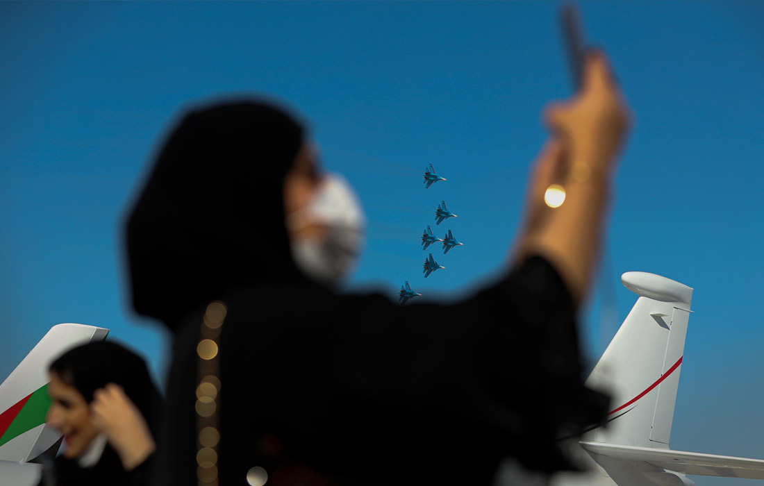 Первый день работы авиасалона