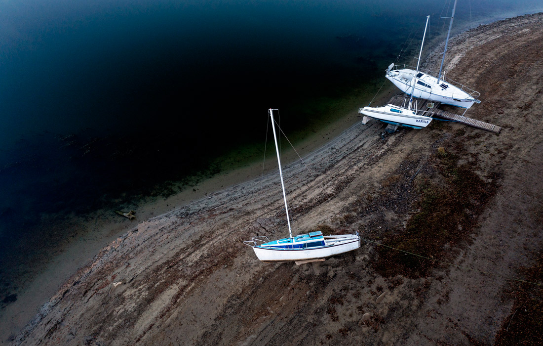 Солинское озеро на юго-востоке Польши