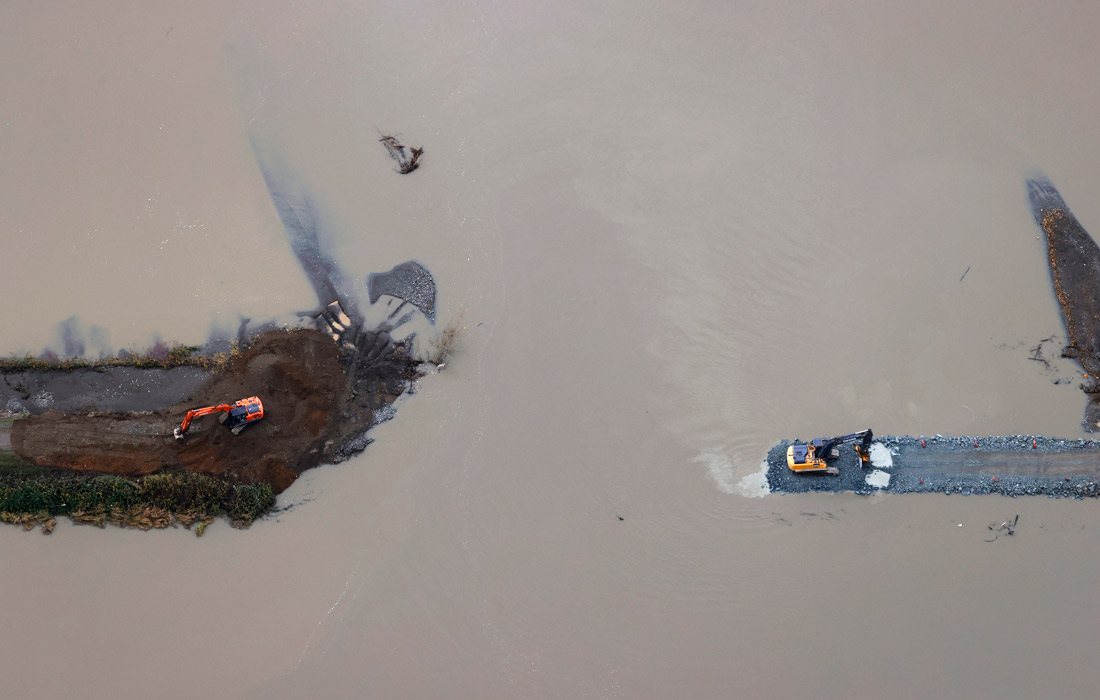 Канада восстанавливается после масштабных наводнений и оползней