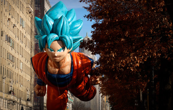 Парад Macy's в честь Дня благодарения в Нью-Йорке