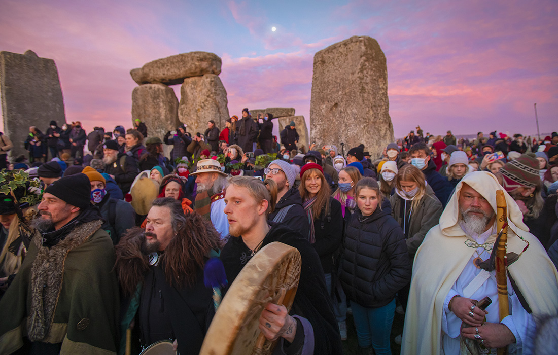Зимнее солнцестояние в Стоунхендже