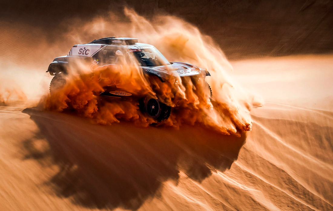 Ралли-марафон "Дакар" на территории Саудовской Аравии