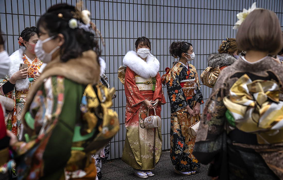День совершеннолетия празднуют в Японии