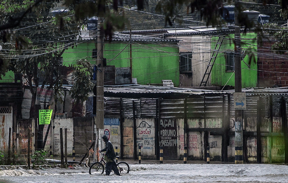 По меньшей мере 10 человек погибли за последние сутки из-за дождей в Бразилии
