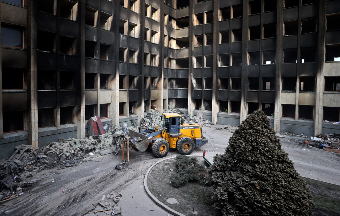 В Казахстане убирают последствия массовых беспорядков