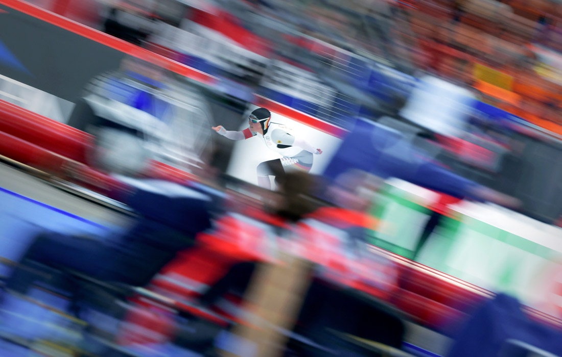 Конькобежка Клаудия Пехштайн (Германия) выиграла 9 медалей, включая 5 золотых