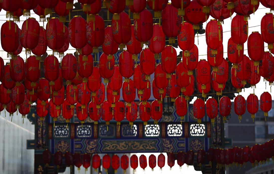 Лондонский Чайна-таун в преддверии китайского Нового года