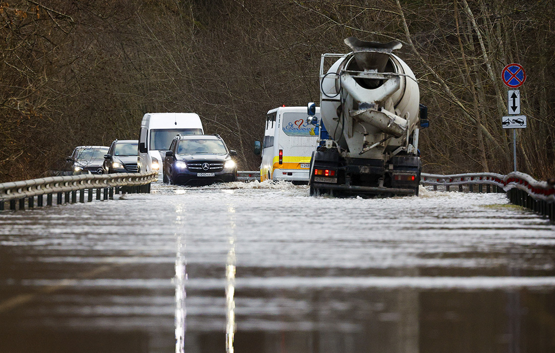 Последствия циклона "Надя" в Калининградской области