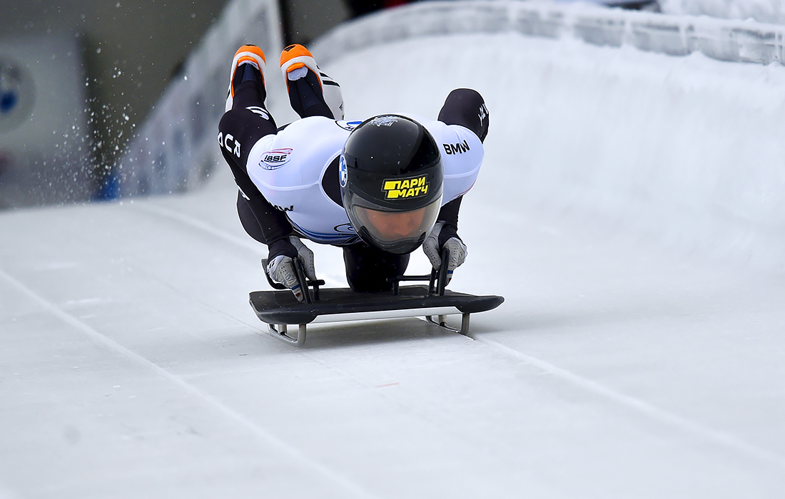Скелетонист Александр Третьяков - триумфатор Олимпиады-2014 в Сочи