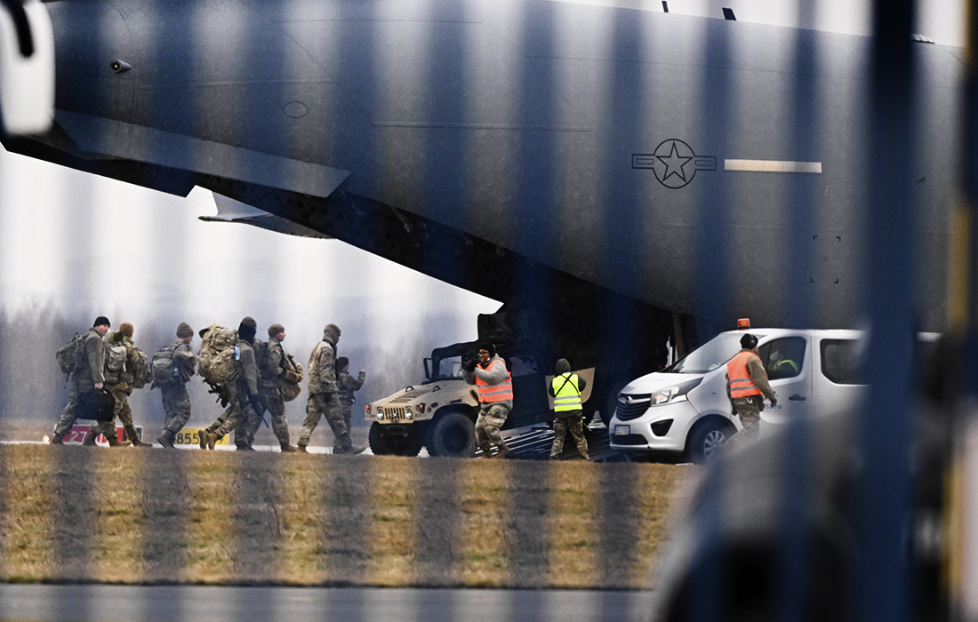 Американские военнослужащие из 82-й воздушно-десантной дивизии прибыли в Польшу