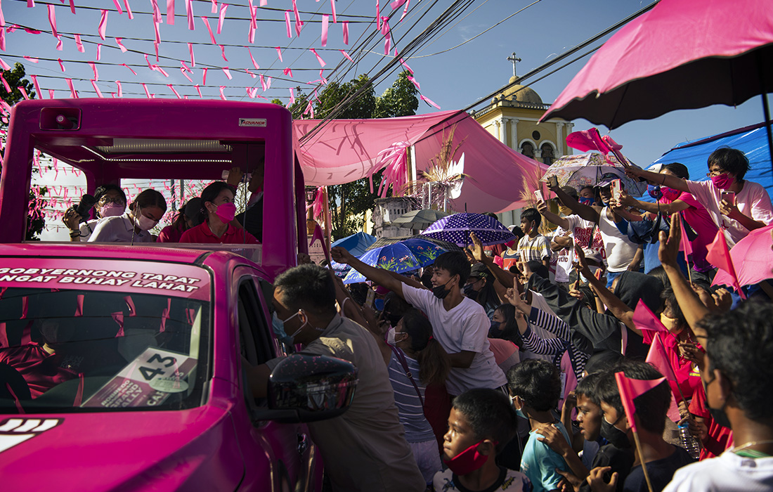 Кандидат в президенты Филиппин Лени Робредо начинает предвыборную кампанию